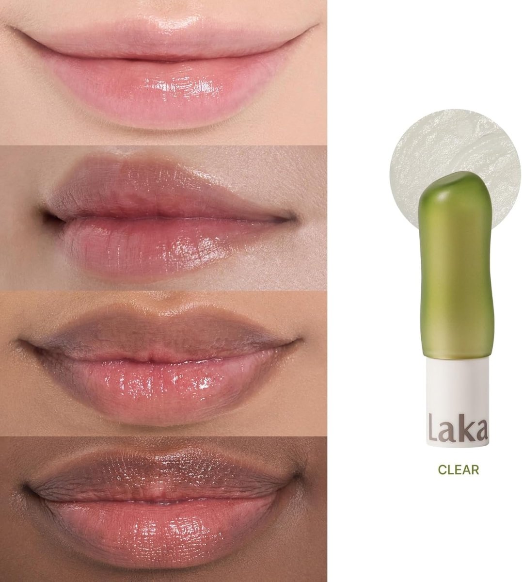 Laka Soul Vegan Lip Balm 3.9g - 4 Color to Choose Health & Beauty