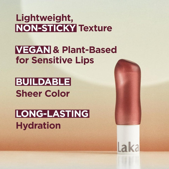 Laka Soul Vegan Lip Balm 3.9g - 4 Color to Choose Health & Beauty
