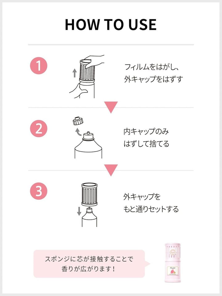 LAUNDRIN Air Freshener For Room Limited 220ml - Sakura Cherry Blossom Home & Garden oceanbuy beauty markham toronto free ship USA asian korean skincare