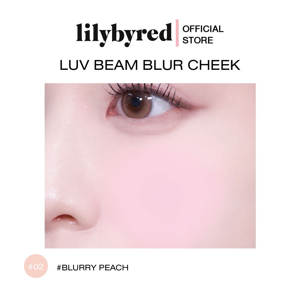 LILYBYRED Luv Beam Blur Cheek 4.3g - #02 Blurry Peach Health & Beauty oceanbuy.ca markham toronto free ship USA asian korean skincare