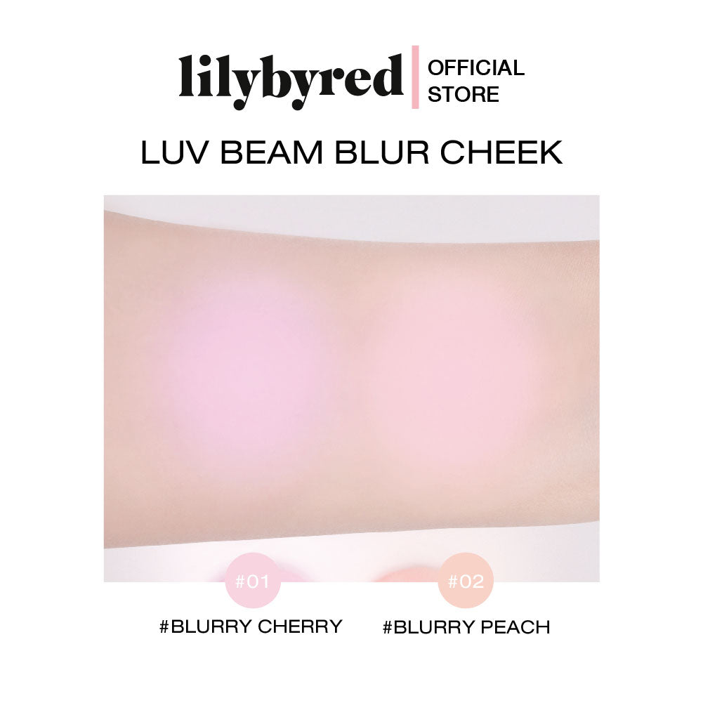 LILYBYRED Luv Beam Blur Cheek 4.3g - #02 Blurry Peach Health & Beauty oceanbuy.ca markham toronto free ship USA asian korean skincare