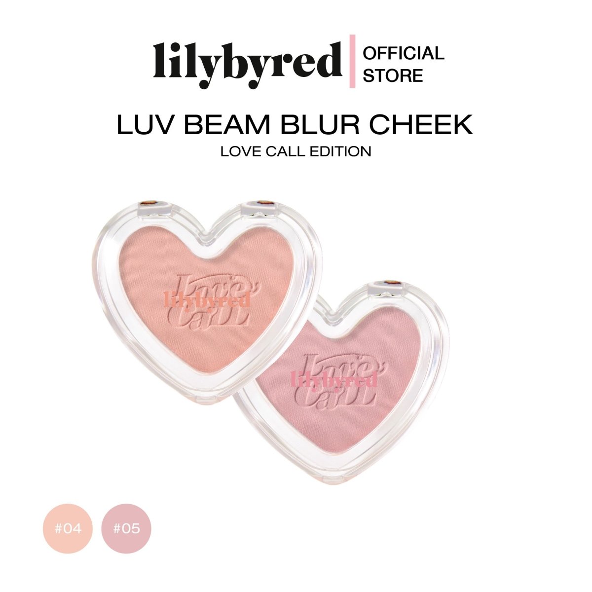 LILYBYRED Luv Beam Blur Cheek 4.3g - #04 Blurry Rose Health & Beauty oceanbuy.ca markham toronto free ship USA asian korean skincare