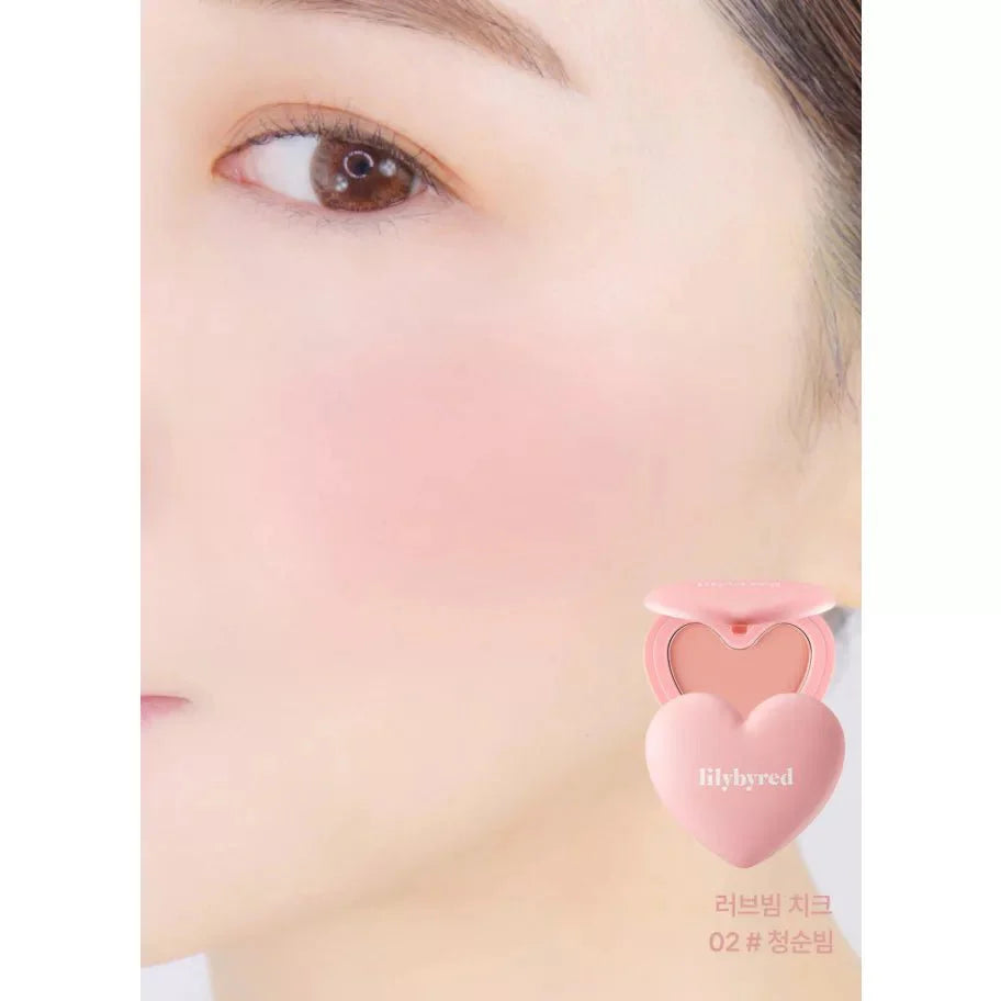 LILYBYRED Luv Beam Cheek - #02 Dollish Rose Health & Beauty oceanbuy.ca markham toronto free ship USA asian korean skincare