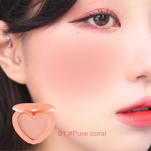 LILYBYRED Luv Beam Cheek Balm 3.5g - #01 Pure Coral Health & Beauty oceanbuy.ca markham toronto free ship USA asian korean skincare