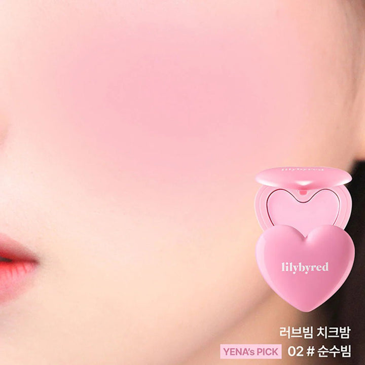 LILYBYRED Luv Beam Cheek Balm 3.5g - 02 Innocent Pink Health & Beauty oceanbuy beauty markham toronto free ship USA asian korean skincare