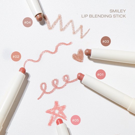 LILYBYRED Smiley Lip Blending Stick 0.8g - 01 Grin With Me Health & Beauty oceanbuy.ca markham toronto free ship USA asian korean skincare