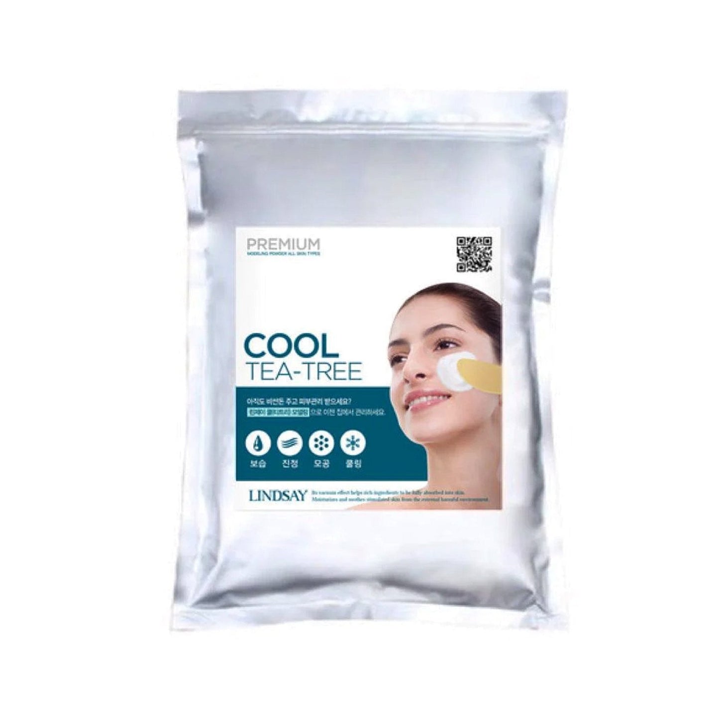 LINDSAY Premium Modeling Mask 1Kg - Cool Tea Tree Health & Beauty oceanbuy.ca markham toronto free ship USA asian korean skincare