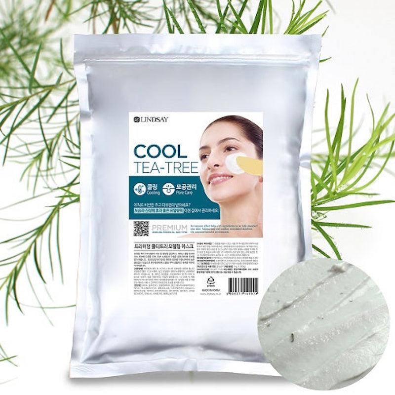 LINDSAY Premium Modeling Mask 1Kg - Cool Tea Tree Health & Beauty oceanbuy.ca markham toronto free ship USA asian korean skincare