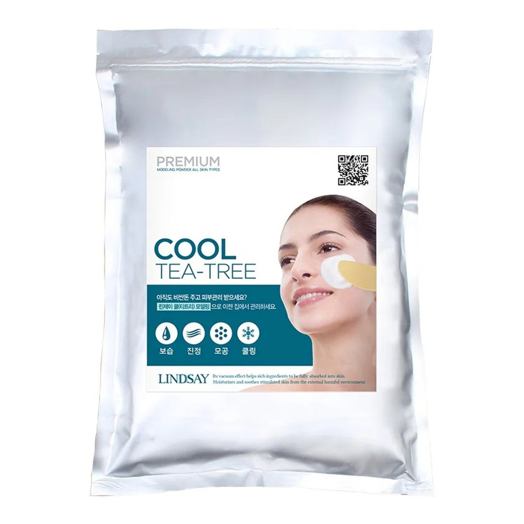 LINDSAY Premium Modeling Mask 1Kg - Cool Tea Tree Health & Beauty oceanbuy beauty markham toronto free ship USA asian korean skincare