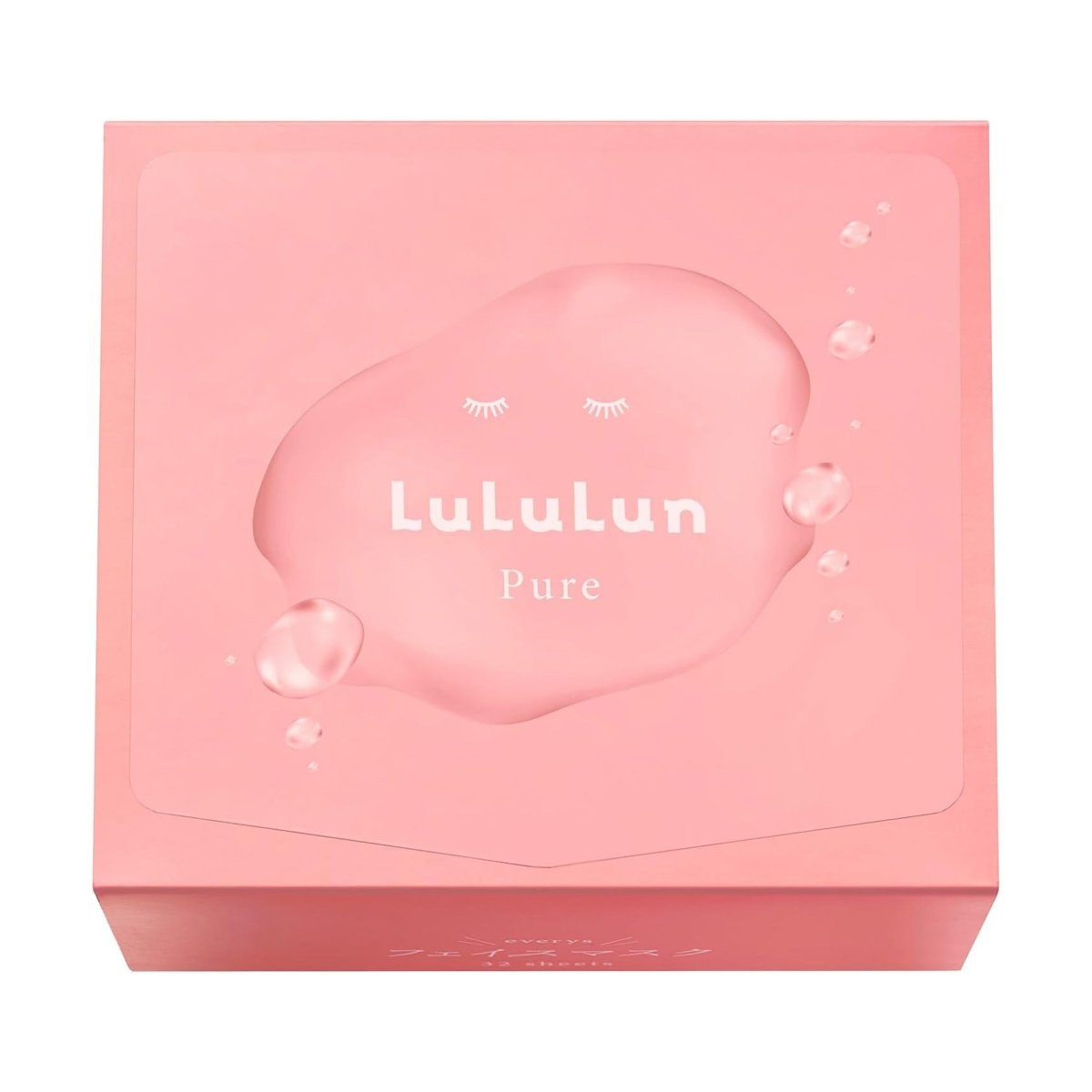 LULULUN Pure Pink Everys Daily Face Mask 32 SheetsHealth & Beautyoceanbuy.ca markham toronto free ship USA asian korean skincare