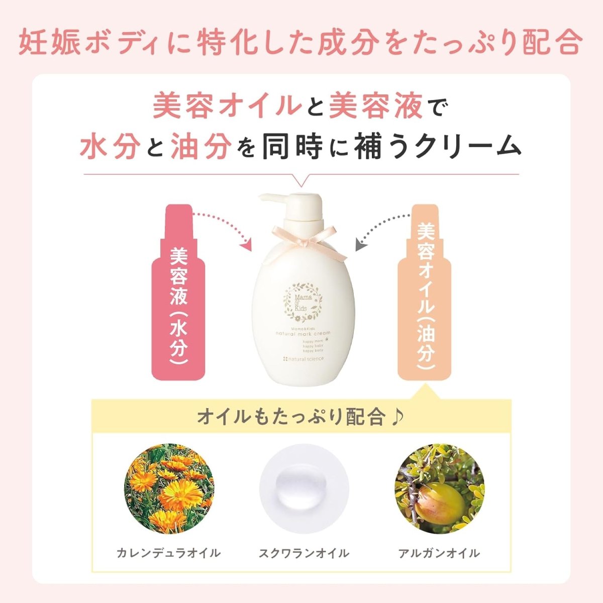 MAMA & KIDS Natural Mark Cream 470ml Health & Beauty oceanbuy beauty markham toronto free ship USA asian korean skincare