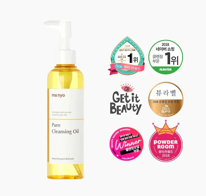 ma:nyo FACTORY Pure Cleansing Oil 200ml Health & Beauty oceanbuy.ca markham toronto free ship USA asian korean skincare