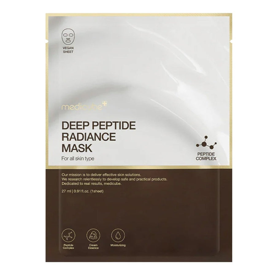 MEDICUBE Deep Peptide Radiance Mask 1Pcs Health & Beauty oceanbuy beauty markham toronto free ship USA asian korean skincare