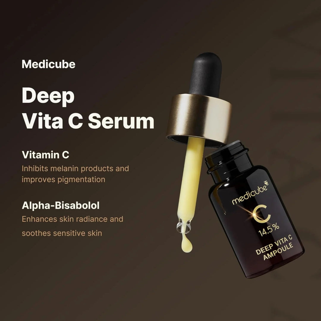 MEDICUBE Deep Vita C Ampoule 2.0 10g*3 Health & Beauty oceanbuy beauty markham toronto free ship USA asian korean skincare