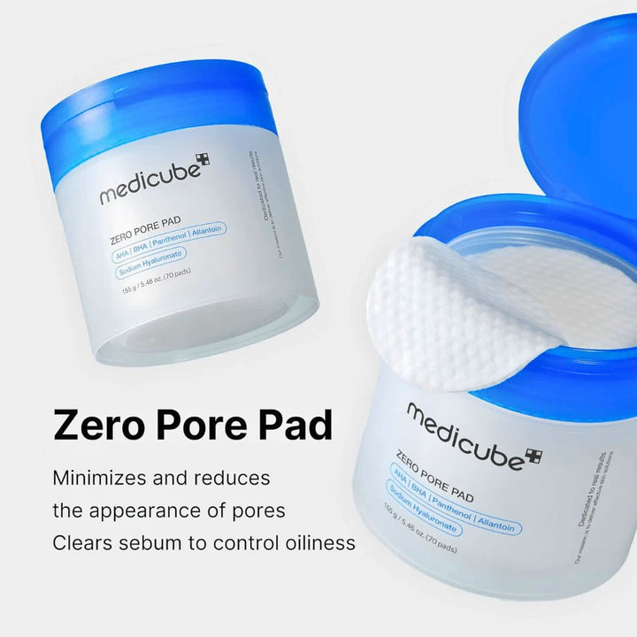 MEDICUBE Zero Pore Pad 70 Pads Health & Beauty oceanbuy beauty markham toronto free ship USA asian korean skincare