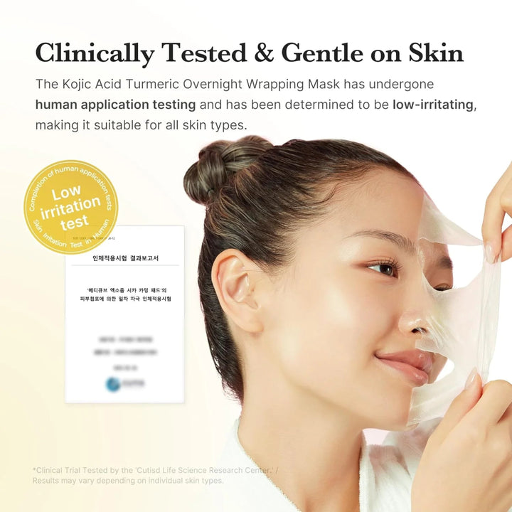 MEDICUBE Kojic Acid Tumeric Night Wrapping Mask 75ml Health & Beauty