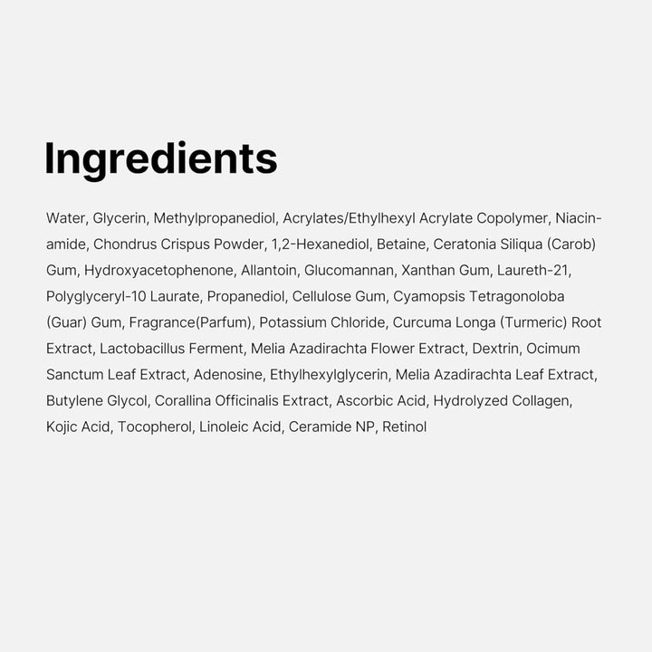 MEDICUBE Kojic Acid Turmeric Brightening Gel Mask 1Pcs Health & Beauty