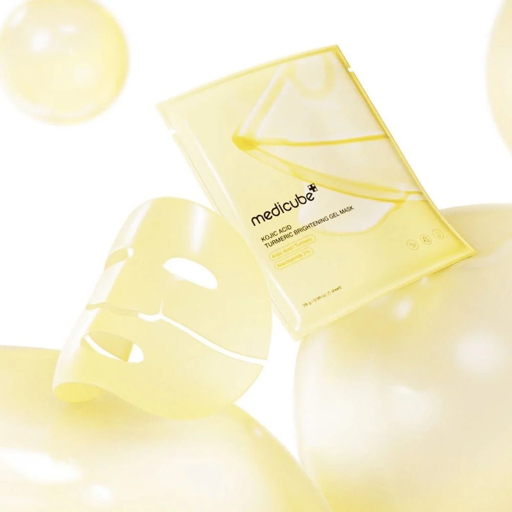 MEDICUBE Kojic Acid Turmeric Brightening Gel Mask 1Pcs Health & Beauty