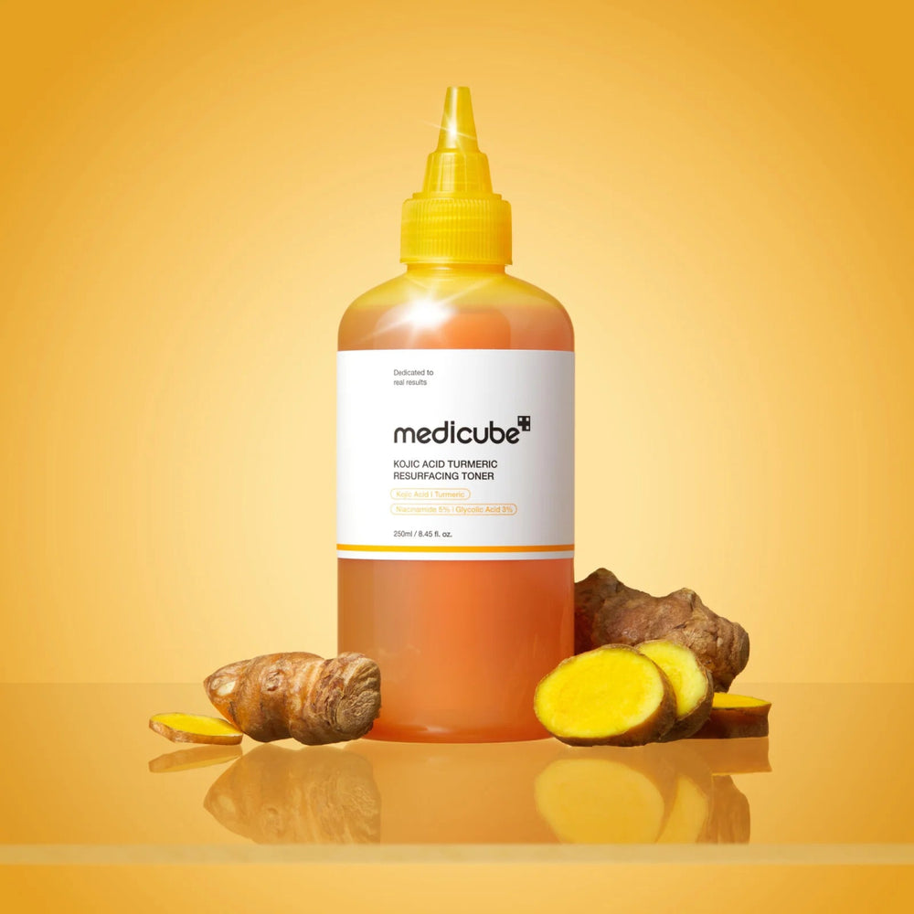 MEDICUBE Kojic Acid Turmeric Resurfacing Toner 250ml Health & Beauty 2