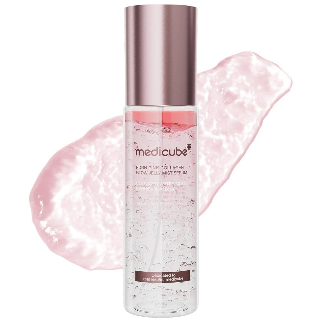 MEDICUBE PDRN Pink Collagen Glow Jelly Mist Serum 100ml Serum & Ampoule 1