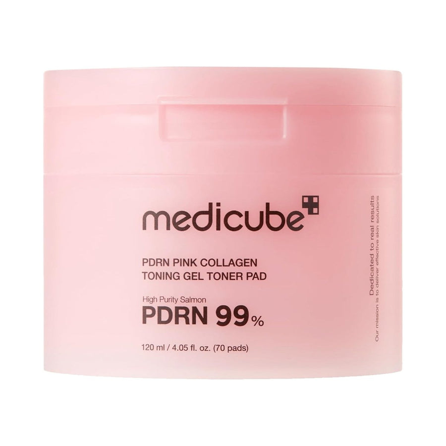 MEDICUBE PDRN Pink Collagen Toning Gel Toner Pad 70 Pads Health & Beauty