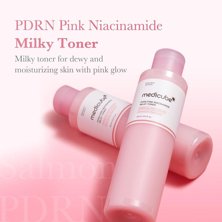 MEDICUBE PDRN Pink Niacinamide Milky Toner 150ml Health & Beauty 3