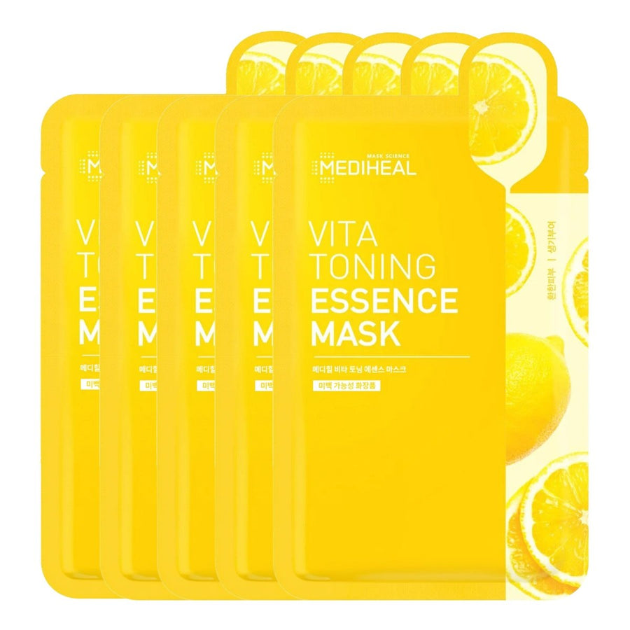 MEDHEAL Vita Toning Essence Mask 5Pcs Health & Beauty oceanbuy beauty markham toronto free ship USA asian korean skincare