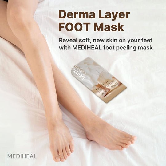 Mediheal Derma Layer Foot Mask 18ml 5Pcs/Box oceanbuy beauty markham toronto free ship USA asian korean skincare