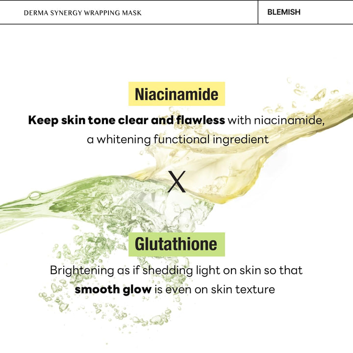 MEDIHEAL Derma Synergy Wrapping Mask Sheet for Blemish Care 10Pcs Health & Beauty oceanbuy.ca markham toronto free ship USA asian korean skincare