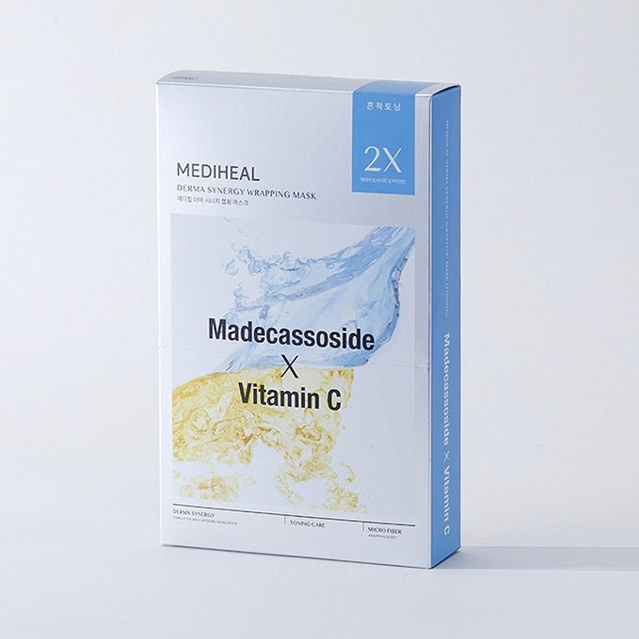 MEDIHEAL Derma Synergy Wrapping Mask Sheet for Toning Care 10Pcs Health & Beauty oceanbuy.ca markham toronto free ship USA asian korean skincare