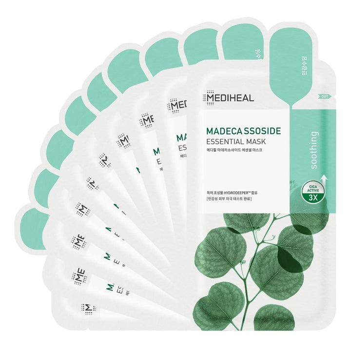 MEDIHEAL Madecassoside Essential Mask 10Pcs Health & Beauty oceanbuy beauty markham toronto free ship USA asian korean skincare
