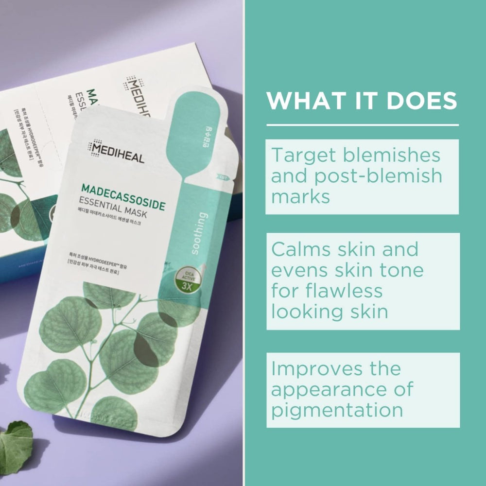 MEDIHEAL Madecassoside Essential Mask 10Pcs Health & Beauty oceanbuy beauty markham toronto free ship USA asian korean skincare