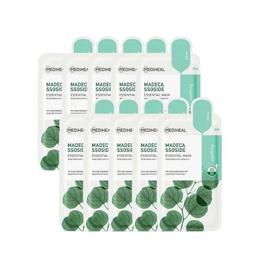 MEDIHEAL Madecassoside Essential Mask 24ml*10Pcs Health & Beauty oceanbuy.ca markham toronto free ship USA asian korean skincare