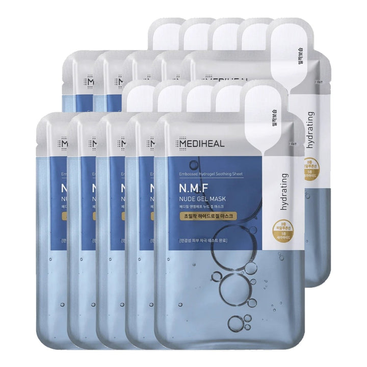 MEDIHEAL N.M.F Nude Gel Mask 10Pcs Health & Beauty Kbeauty markham toronto free ship USA asian korean
