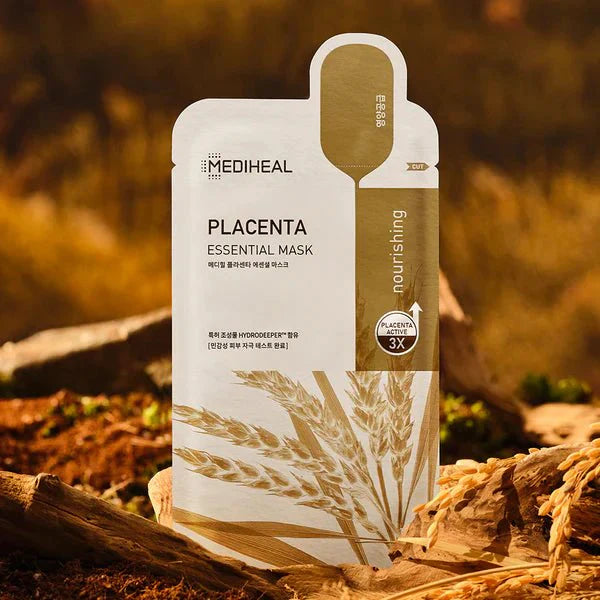 MEDIHEAL Placenta Essential Mask 24ml*10Pcs Health & Beauty oceanbuy.ca markham toronto free ship USA asian korean skincare