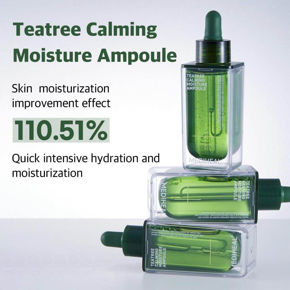 MEDIHEAL Tea Tree Calming Moisture Ampoule 50ml Health & Beauty oceanbuy.ca markham toronto free ship USA asian korean skincare