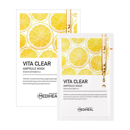 Mediheal Vita Clearing Ampoule Mask 25ml 10Pcs/Box oceanbuy beauty markham toronto free ship USA asian korean skincare