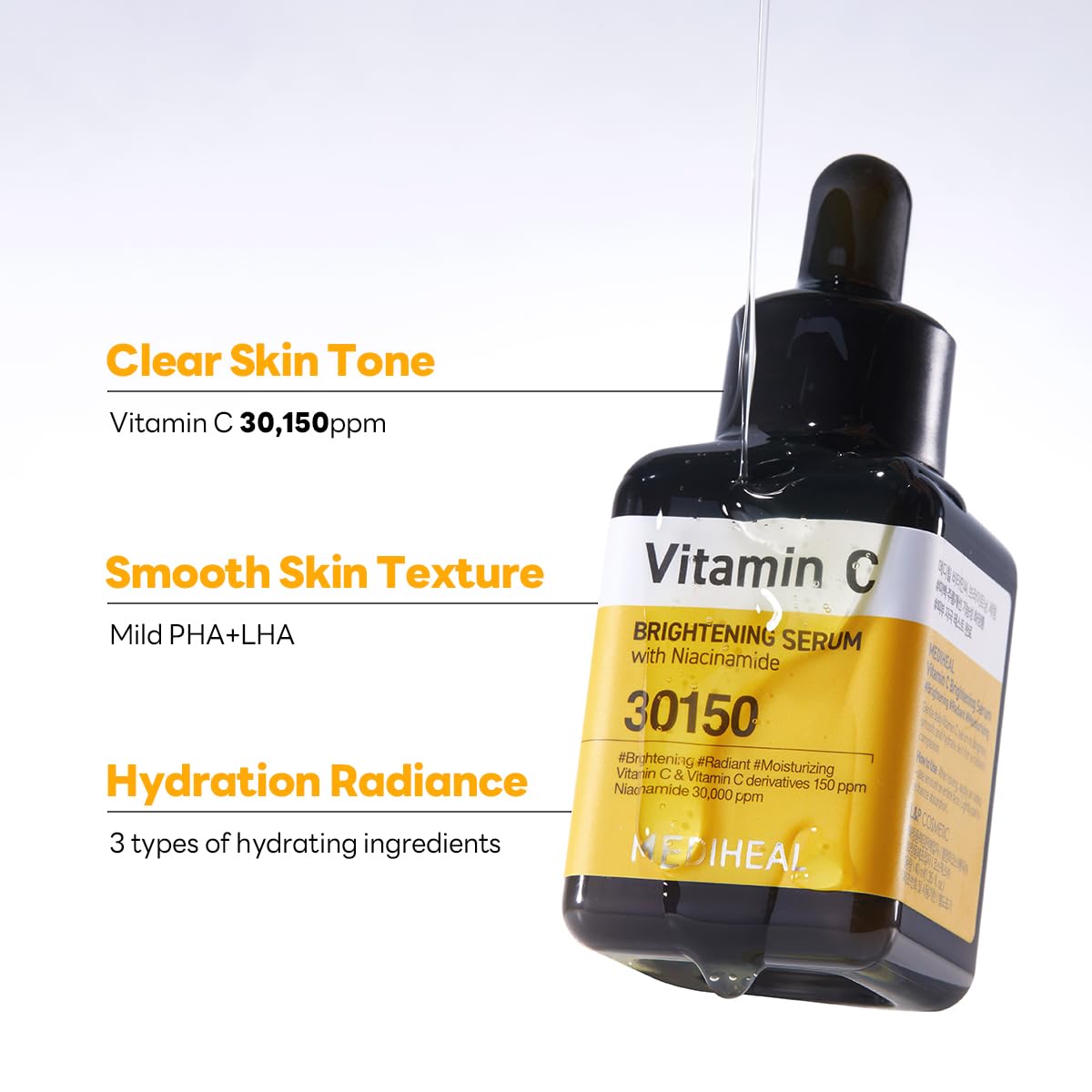 MEDIHEAL Vitamin C Brightening Serum 40ml Health & Beauty oceanbuy.ca markham toronto free ship USA asian korean skincare