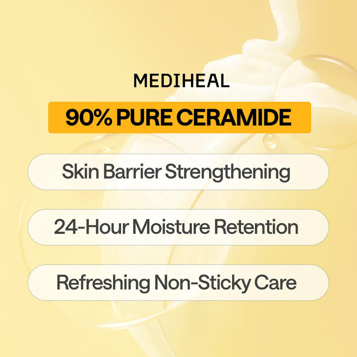 MEDIHEAL Ceramide Essential Sheet Mask - Moisture Barrier 10Pcs Health & Beauty 4