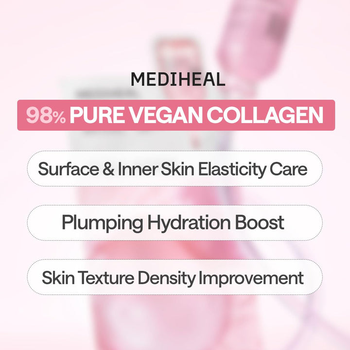 MEDIHEAL Collagen Essential Sheet Mask - Core Firming 10Pcs Health & Beauty 4