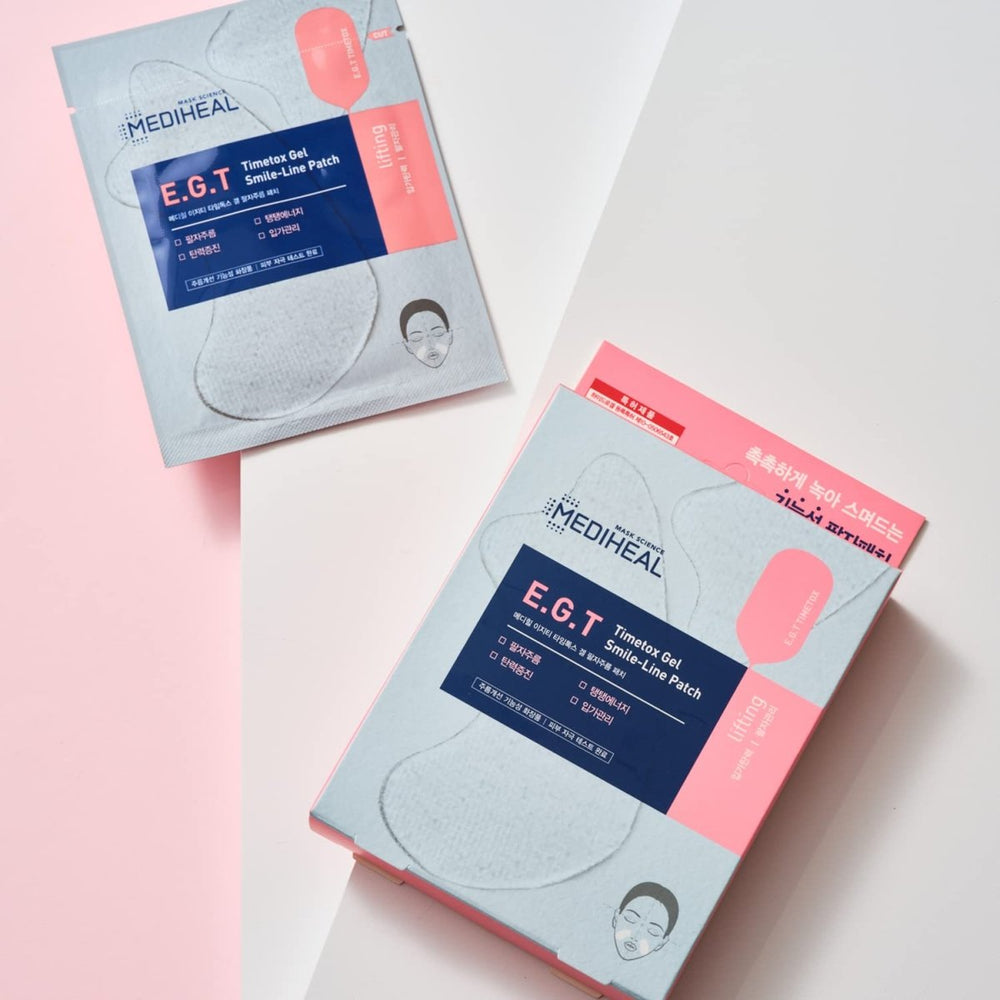 MEDIHEAL E.G.T Timetox Gel Smile - line Patch 5 Pack Health & Beauty