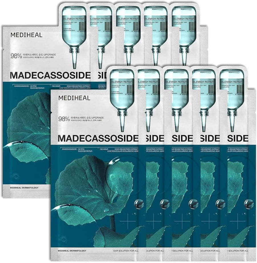 MEDIHEAL Madecassoside Essential Mask 10Pcs Health & Beauty 1