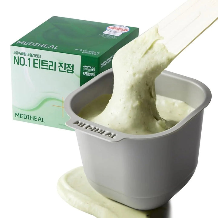 MEDIHEAL Teatree Trouble Pad & Teatree Modeling Pack Set Health & Beauty 2