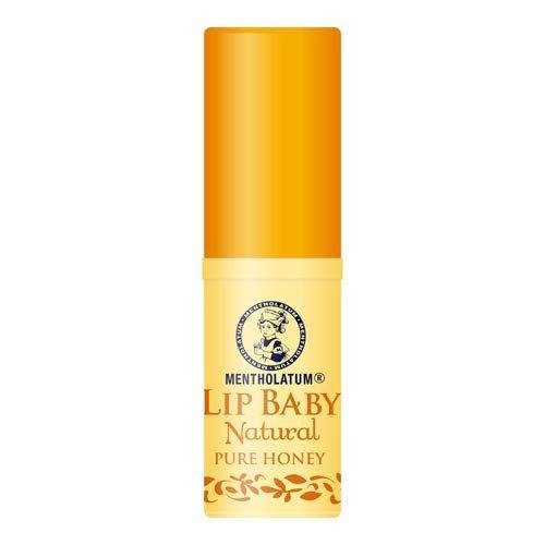 MENTHOLATUM Lip Baby Natural Lip Balm 4g - Pure HoneyHealth & Beautyoceanbuy.ca markham toronto free ship USA #Collection1# #Lip Balm#LIP CARE#LIP&NECK asian korean skincare