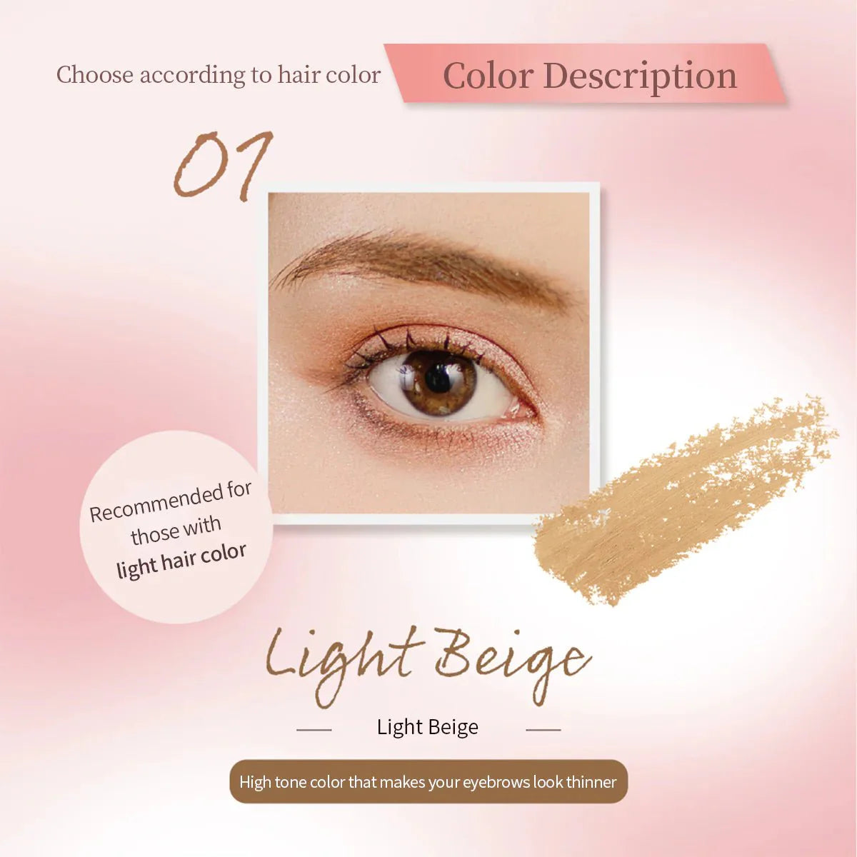 MILLEFEE Airy Brow Mousse - 3 Color to Choose Health & Beauty oceanbuy beauty markham toronto free ship USA asian korean skincare