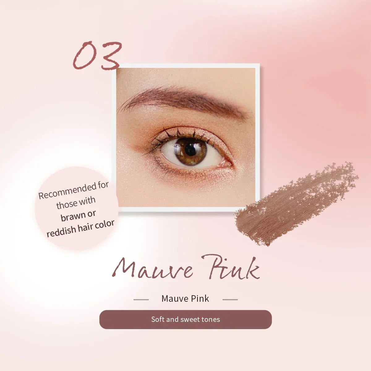 MILLEFEE Airy Brow Mousse - 3 Color to Choose Health & Beauty oceanbuy beauty markham toronto free ship USA asian korean skincare