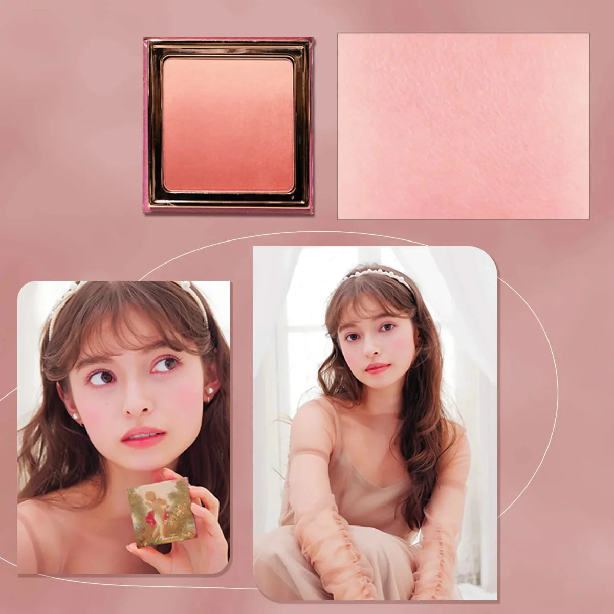 MILLEFEE Angel Gradation Blushes - 03 Love The Sentinel Health & Beauty oceanbuy beauty markham toronto free ship USA asian korean skincare