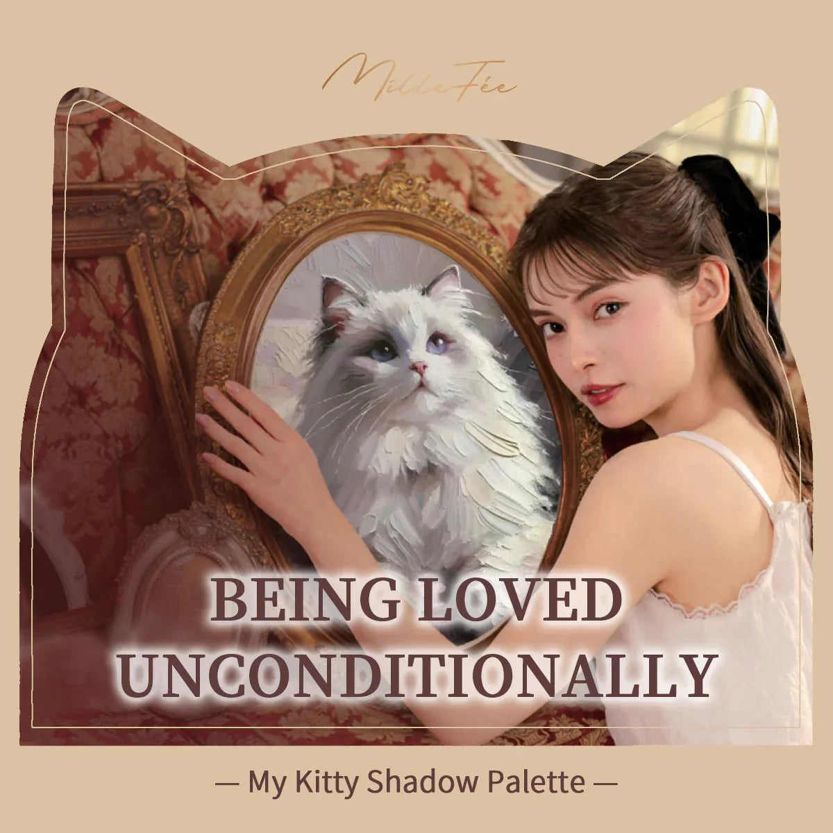 MILLEFEE My Kitty Shadow Palette - 01 Exotic Shorthair Health & Beauty oceanbuy beauty markham toronto free ship USA asian korean skincare