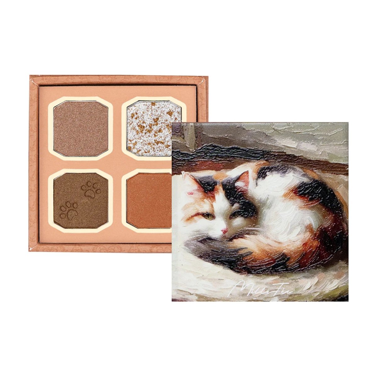 MILLEFEE My Kitty Shadow Palette - 03 Calico Health & Beauty oceanbuy beauty markham toronto free ship USA asian korean skincare