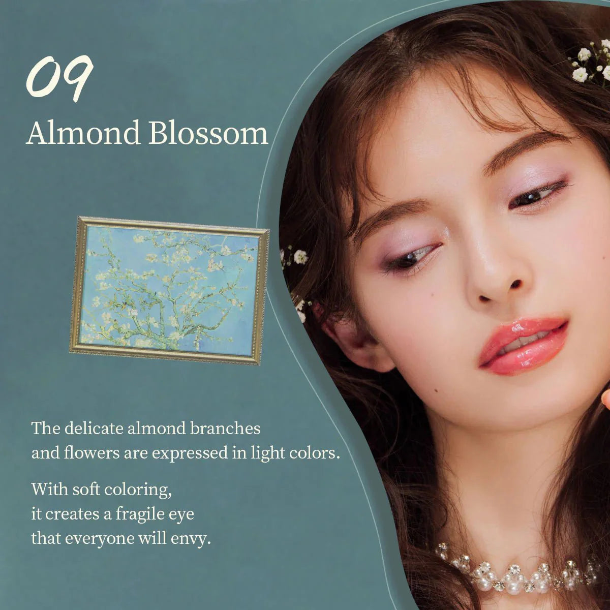 MILLEFEE Painting Shadow Palette - 09 Almond Blossom Health & Beauty oceanbuy beauty markham toronto free ship USA asian korean skincare